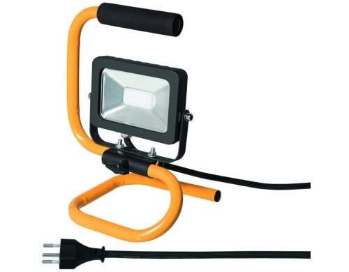 STEFFEN WORKLIGHT LED Strahler 10W 800lm 6500K, IP65, 3m Kabel
