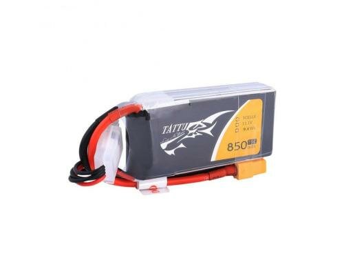 Tattu LiPo-Akku 11.1V 850mAh 75C 59x30x24mm 85g