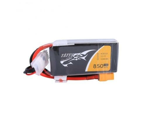 Tattu LiPo-Akku 14.8V 850mAh 75C 61x30x31mm 109g