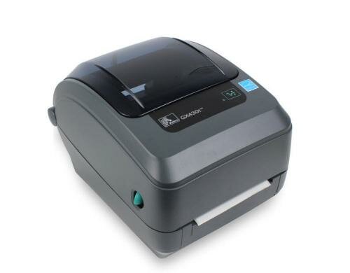 Zebra Etikettendrucker GX430T TT, LAN, Cut Cutter, LAN