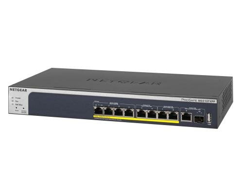 Netgear MS510TXPP: 8 Port PoE+ Switch 8-Port Multi-Gigabit Ethernet Plus Switch