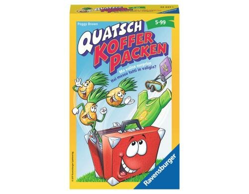 Quatsch Koffer packen Alter: 5-99, 2-6 Spieler, D/F/I