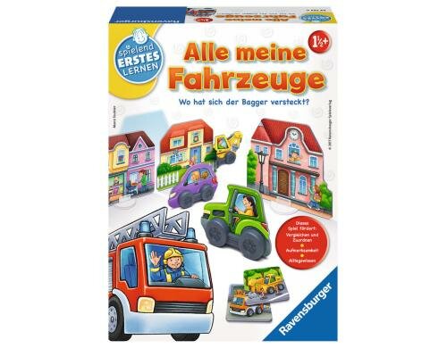 Alle meine Fahrzeuge Alter: 18m+, 1-3 Spieler, D