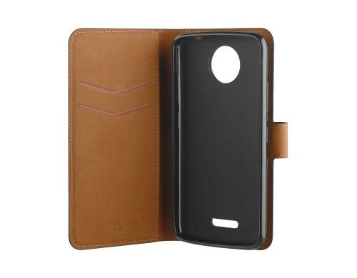 Xqisit Slim Wallet Case Selection black für Motorola Moto C Plus
