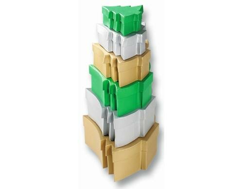Folia Geschenkbox Tanne 6 er Set