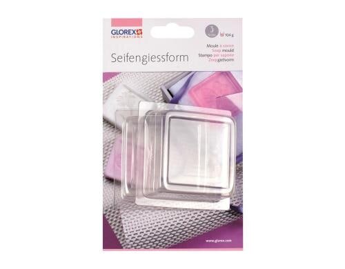 Glorex Seife Giessform Quadrat