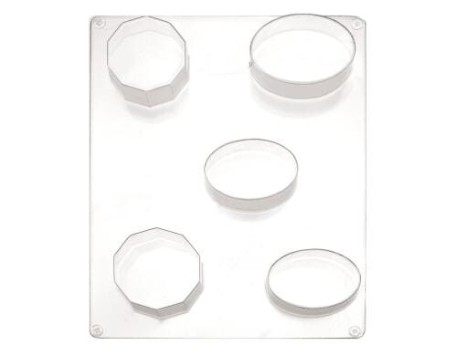 Glorex Seife Giessform 10eck oval