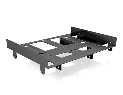 Icy Box IB-AC652 Rahmen für 4x 2.5 SSD/HDD passend für Standard 5.25-Einbauschacht
