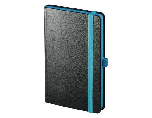 Biella Notizbuch Kompagnon Trend A5, liniert, blau