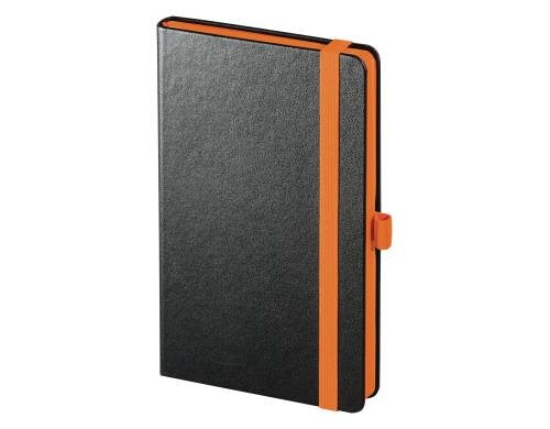 Biella Notizbuch Kompagnon Trend A5, liniert, orange