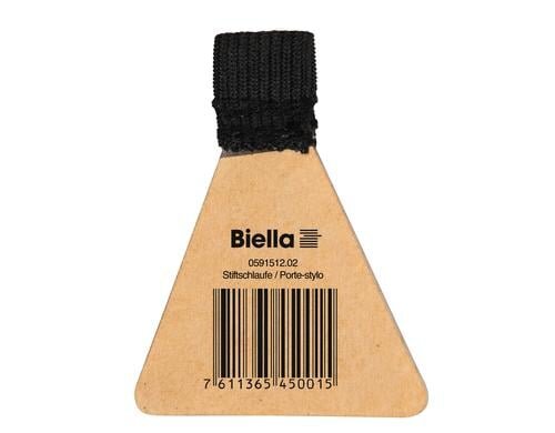 Biella Stiftschlaufe 15x12mm, schwarz