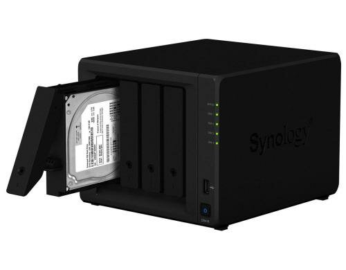 Synology DS418, 4-bay NAS inkl. 4x 2TB HDD Seagate IronWolf