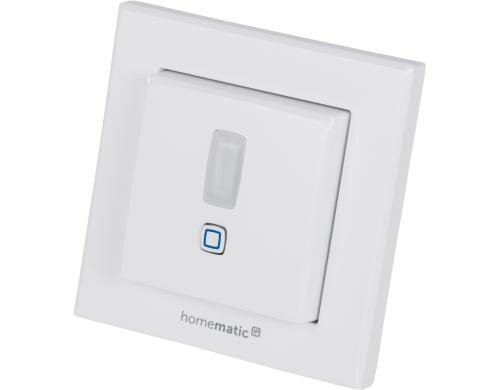 Homematic IP Bewegungsmelder im WM55 Rahmen mit zwei Tasten, 2x AAA Batterie