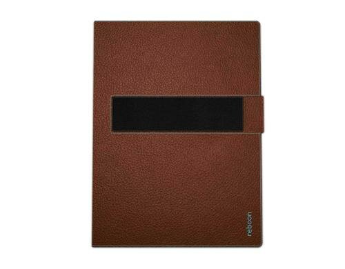 Reboon Booncover M Braun Leder inkl. 2x Boon L; 245 x 179 x 9 mm