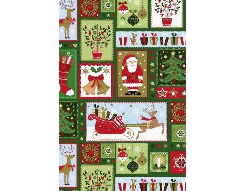 Stewo Geschenkpapier Santaclaus Grösse 70cm x 2m