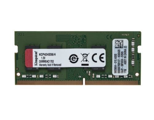 Kingston 4GB SO-DDR4 2400MHz Module KCP424SS6/4, für Notebook