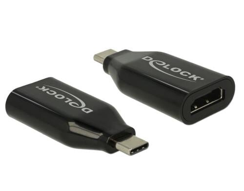 Monitoradapter USB Typ-C zu HDMI 4K bis 60Hz, schwarz, DP Alternate Mode