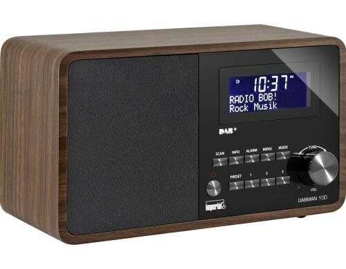 Imperial Dabman 100, DAB+-Radio, holzoptik DAB+, Antennenanschluss