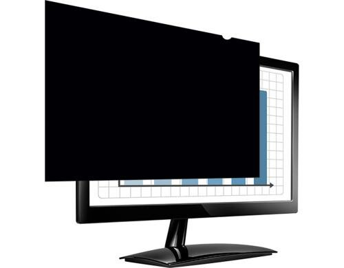 Fellowes Privascreen 21.5W 16:9 Verdunkelt das Bild bei Seitenansicht