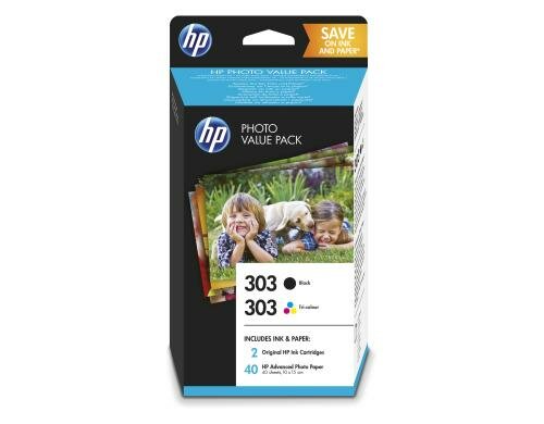 HP Valuepack Nr. 303 - (Z4B62EE) Seitenkapapzität BL 200 / CMY 165