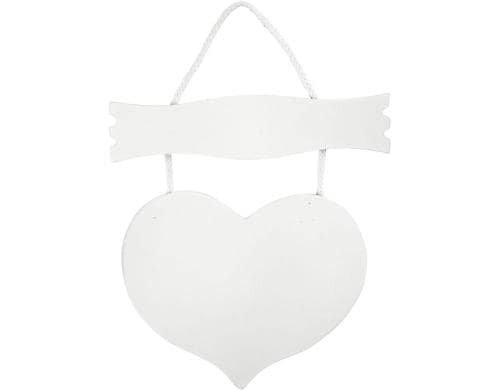 Creativ Company Türschild Herz 28 x 19 cm