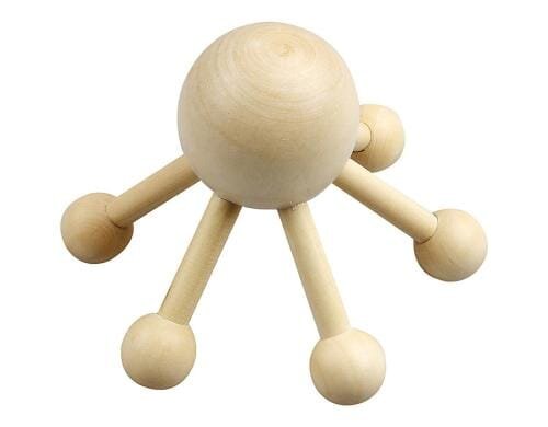 Creativ Company Holz Massagespinne 10 x 13 cm
