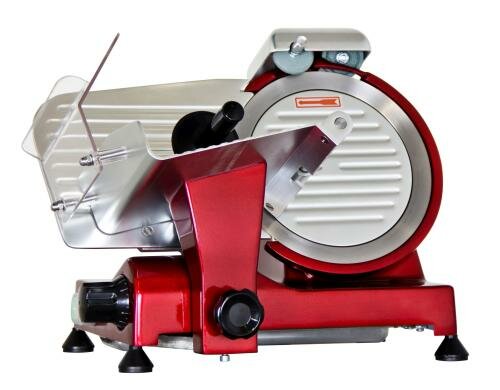 Kibernetik Aufschnittmaschine AM220R rot, Messerdurchmesser 22 cm