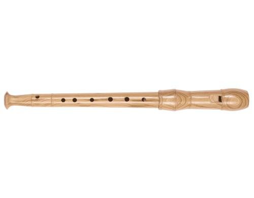 Blockflöte L= 32 cm, Holz, mit Wischer,