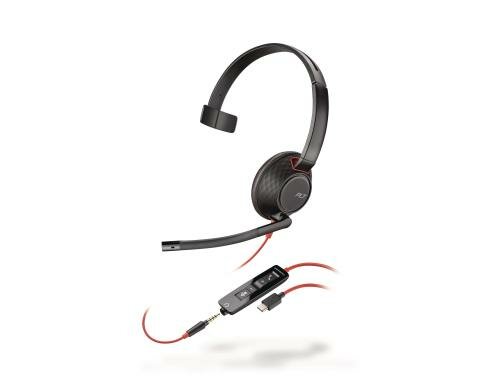 Plantronics Blackwire 5210 USB-C PC / USB-C / Mobiltelefon Headset