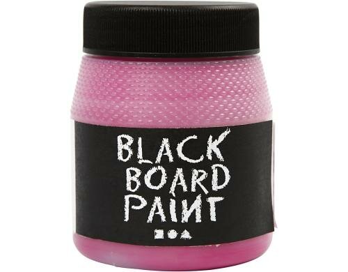 Creativ Company Tafelfarbe pink 250 ml, lässt sich mit Kreide beschreiben