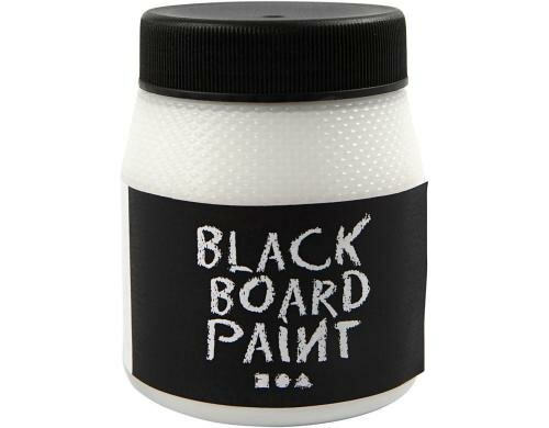 Creativ Company Tafelfarbe weiss 250 ml, lässt sich mit Kreide beschreiben