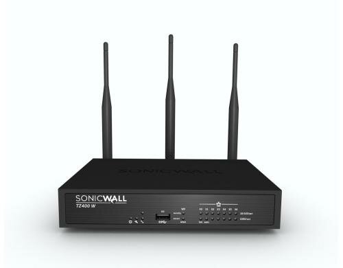 SonicWALL TZ-400 Wireless Appliance, unlimited nodes, ML