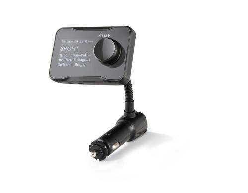 Tiny Audio C7 DAB+ Adapter für Zigarettenanzünder.