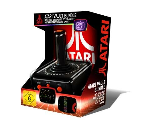 Atari Vault PC Bundle USB Joystick inkl. 100 PC Steam Games