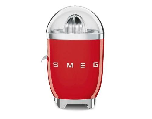 SMEG Zitruspresse 50s rot Retro Design, Tritan und Edelstahl