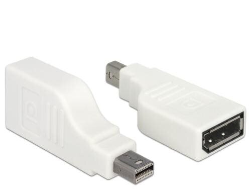 Mini-Displayport zu Displayport Adapter, 4K Mini-DP Stecker auf DP Buchse,90° gewinkelt