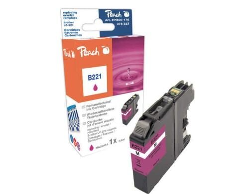 Peach Tinte Brother LC-221 Magenta 7.6ml 290 Seiten