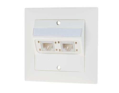 ABB Sidus UP-Netzwerkdose 2x RJ45 B-Typ, Kat. 5e, ungeschirmt, weiss