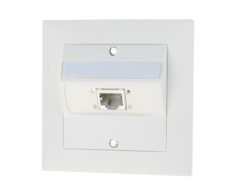 ABB Sidus UP-Netzwerkdose 1x RJ45 B-Typ, Kat. 5e, geschirmt, weiss