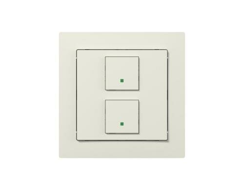 ABB free@home Tastsensor 1-fach E-Typ, Sidus weiss, 1x Sensor, ohne Aktor