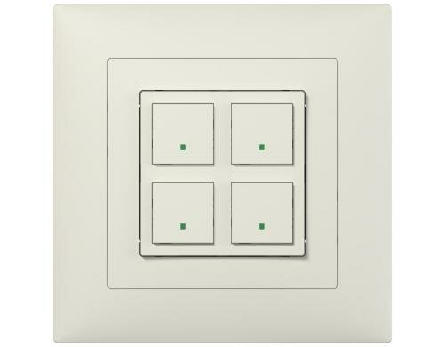 ABB free@home Sensor/Jalousieaktor 2-1-f. B-Typ, Sidus weiss, 2x Sensor, 1x Aktor