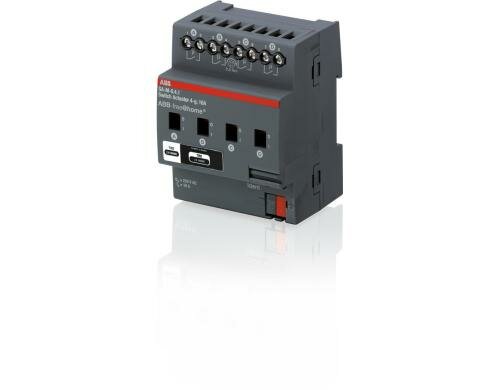 ABB free@home DIN-Rail Schaltaktor 4-fach, 230 V, 4 TE