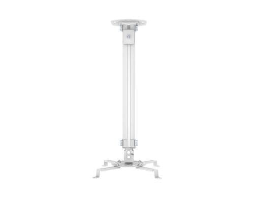 PureMounts Spider 30W Projektorhalterung Weiss, Bis 13.5 Kg, Deckenabstand 380-580mm
