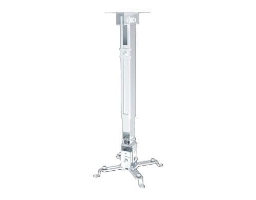 PureMounts Spider 40W Projektorhalterung Weiss, Bis 20 Kg, Deckenabstand 430-650mm