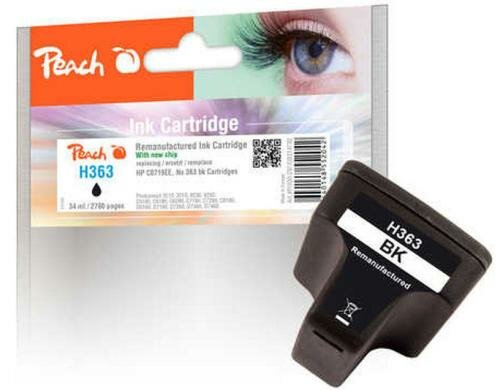 Peach Tinte HP C8719EE, No 363 Black, 34ml, 2170 Seiten