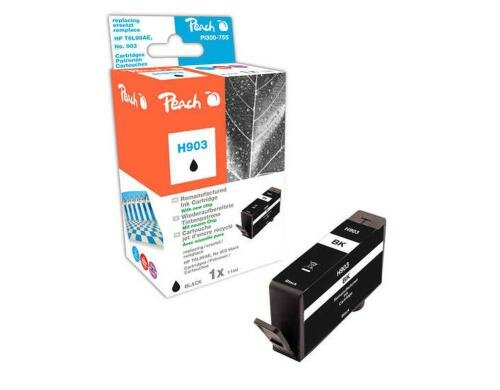Peach Tinte HP T6L99AE, No 903 Black, 11ml, 330 Seiten