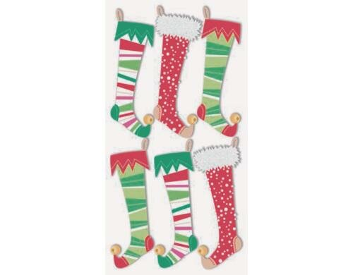 Heyda Weihnachtssticker Nikolaussocken 1 Packung