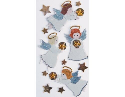 Heyda Weihnachtssticker Engel 1 Packung