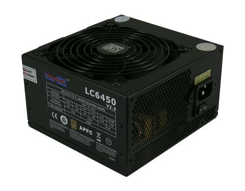Netzteil LC Power, Super Silent Serie 450W 80+ Bronze, nonmodular