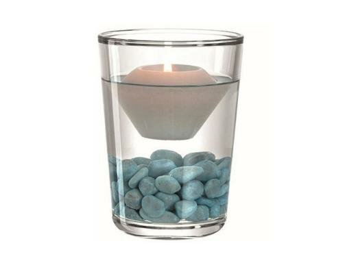 Leonardo Vase mit Schwimmkerze Geschenkkarton